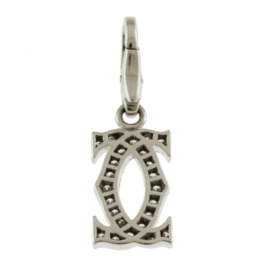 Pendant CARTIER (Like Cartier Diamond BRJ10000000119251 Ladies 18K Top New) 2C Pre-Owned
