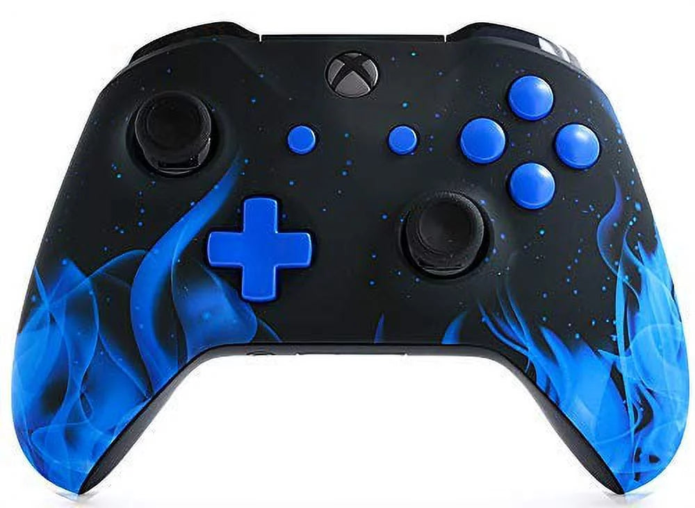 S Blue Fire Controller. Soft Fire Warzone COD mods. One FPS Xbox blue) Custom Rapid SMART (Matte Modded