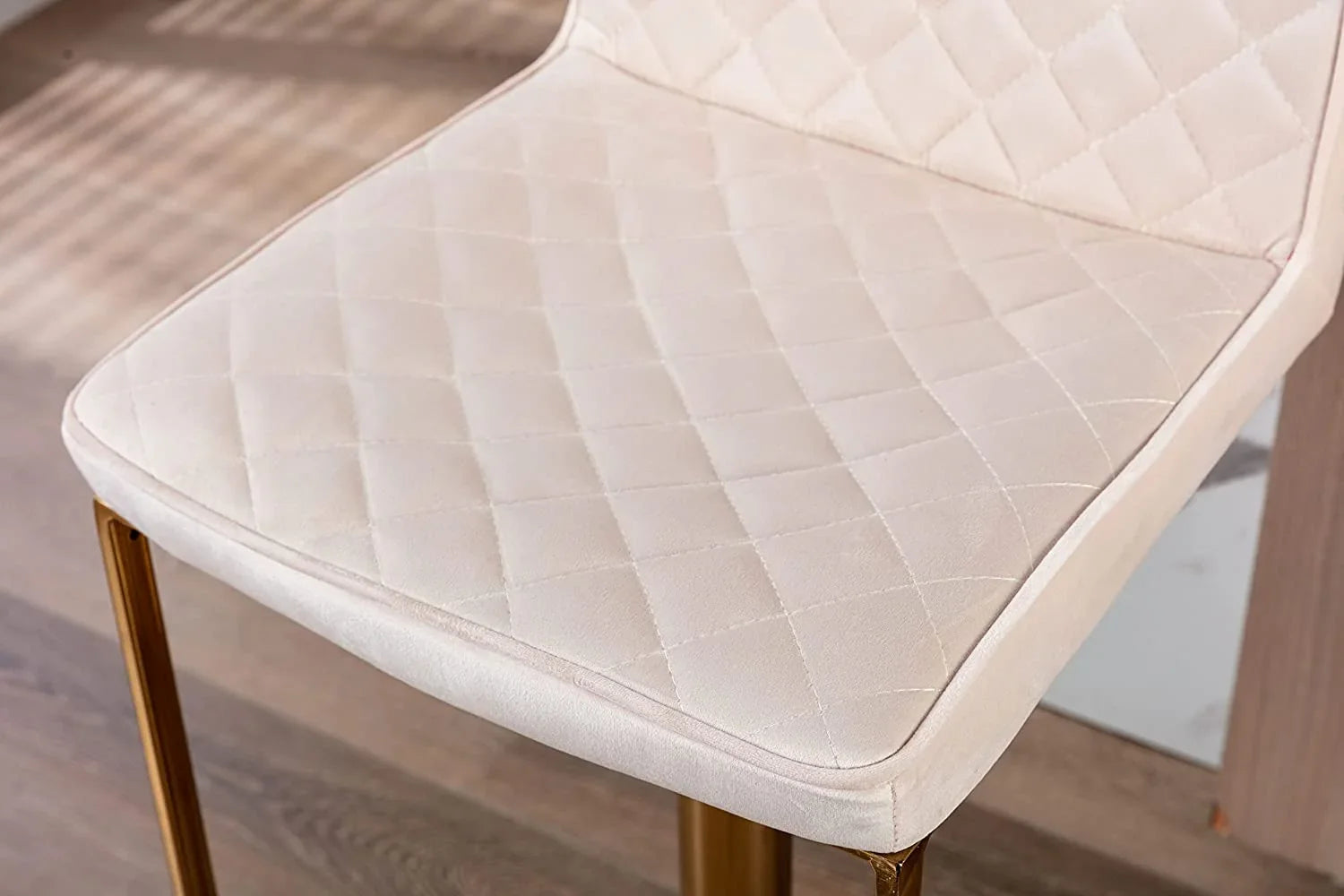 Kitchen Swivel para Counter Stools Barstools Chair Velvet Gold for Adjustable Island cocina Set Modern Height Stools Chairs Stools xrboomlife barra de of Height Island (Ivory sillas