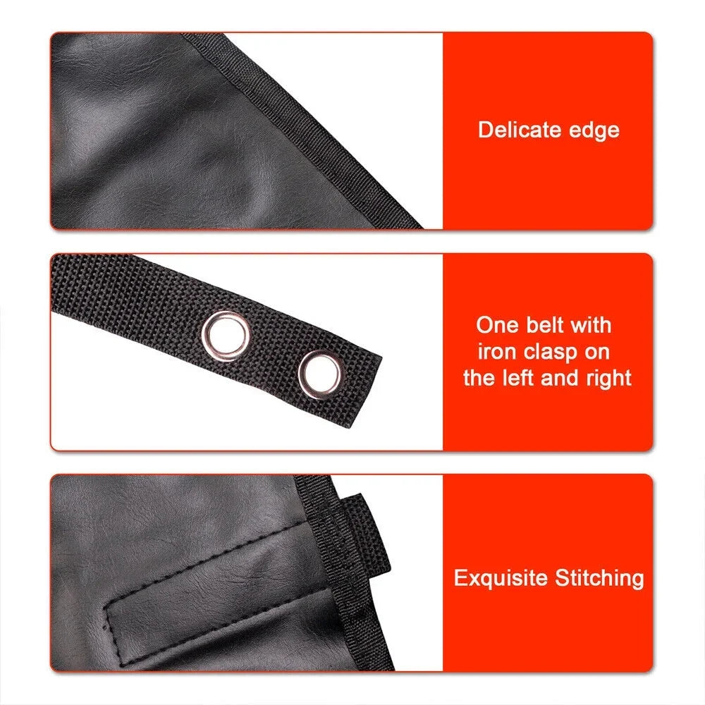 Premium Sunshade Top - Easy JLLOM Jeep Protection Leather 07-18 Install, Sun Wrangler JK JKU Maximum