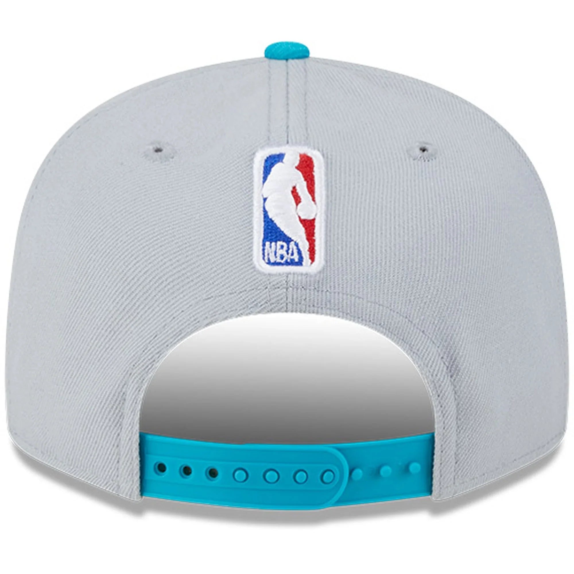 Hat OSFA Charlotte Men's - 9FIFTY New Tip-Off Hornets Snapback Era Gray/Teal Two-Tone