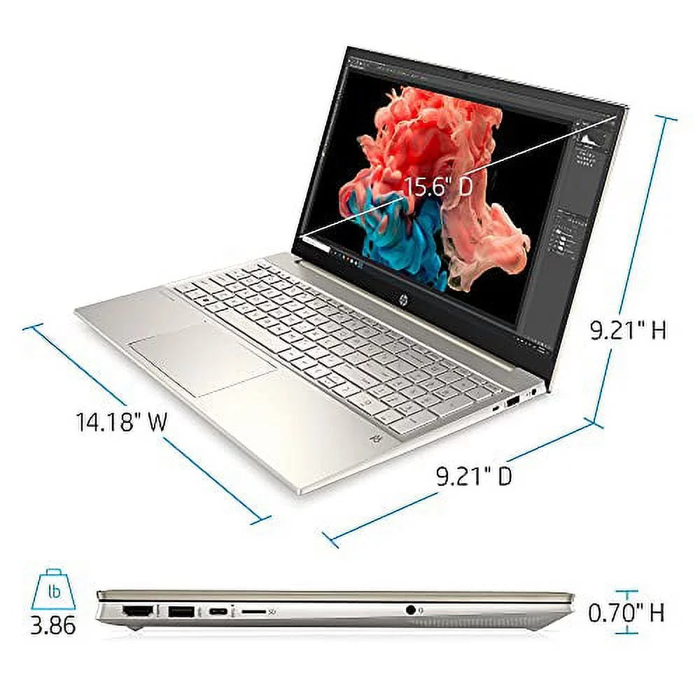 HDMI 2TB Pro Bluetooth Backlit Iris Touchscreen NVMe i7-1165G7 11th WiFi-6 USB DDR4 11 Keyboard w/ SSD Laptop USB-C FHD Graphics 64GB Intel 32GB RATZK 15.6" Pavilion 2022 HP Xe Core Gen Windows