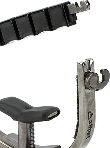 Nickel) Wide Wider Made and Made Neck Electric Clik Guitars, Acoustic in USA PC-6-W-ETI the for 6-string Guitar Capo Made Paige for Guitars (Black Guitars