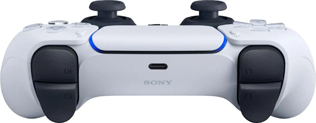 White with with Playstation Disc 3D Version Cloth and Console Extra PULSE 5 Souls Controller, White Bundle Cleaning Demon's Headset
