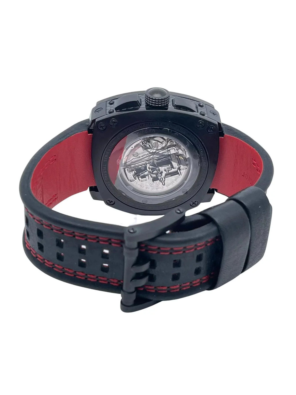 Steel Automatic Tony Edition Black XL.1181 Limited Men Watch Kanaan Dial