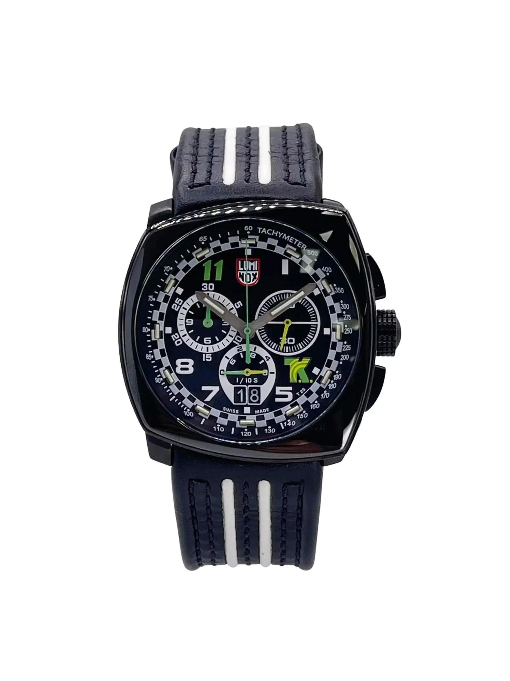 Tony Mens Quartz Watch XL.1142 Steel Black Kanaan Dial Limited Edition