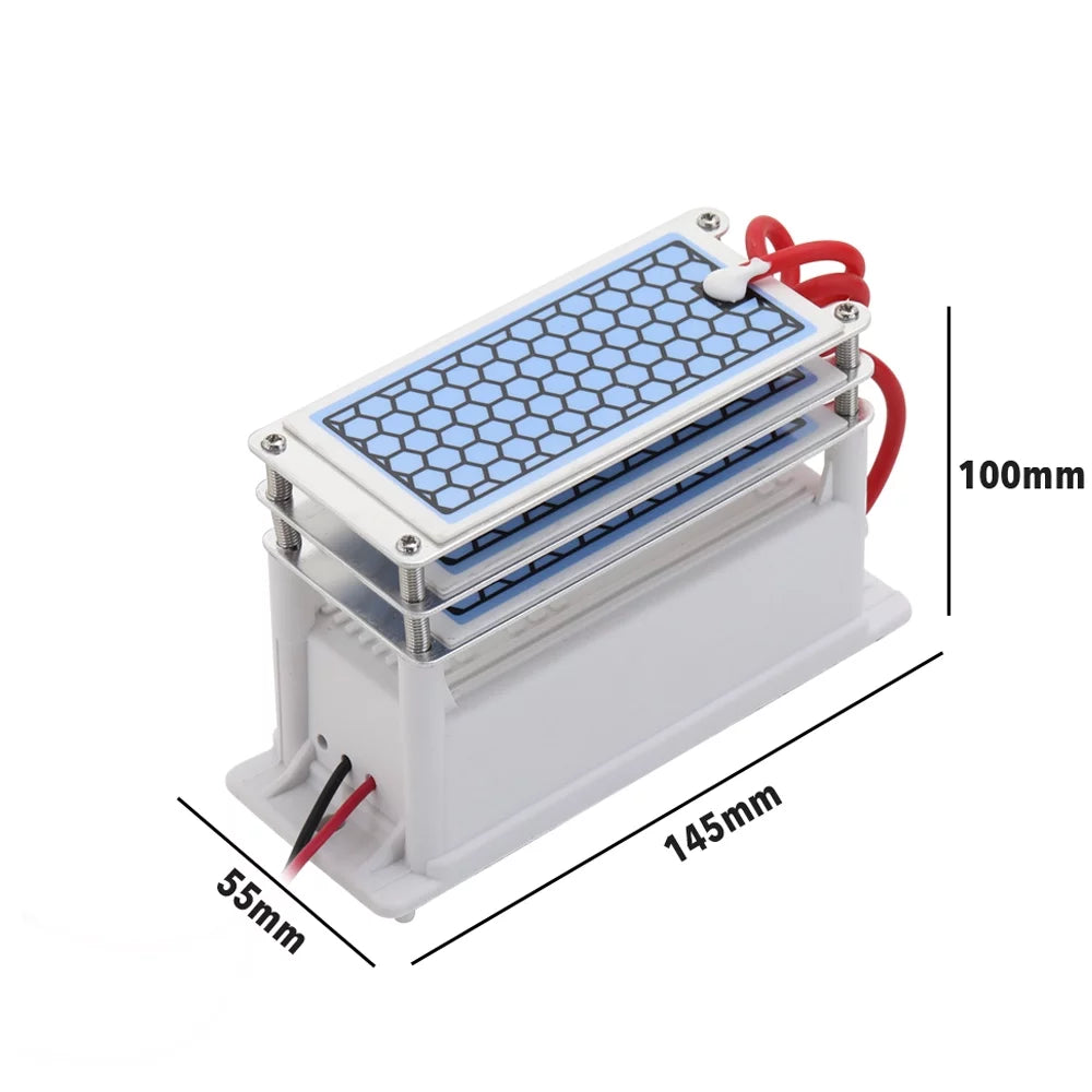 Tablets Three Generator Purifier Plate Long Ceramic 15g/h Life liquid Portable Air CACAGOO Integrated