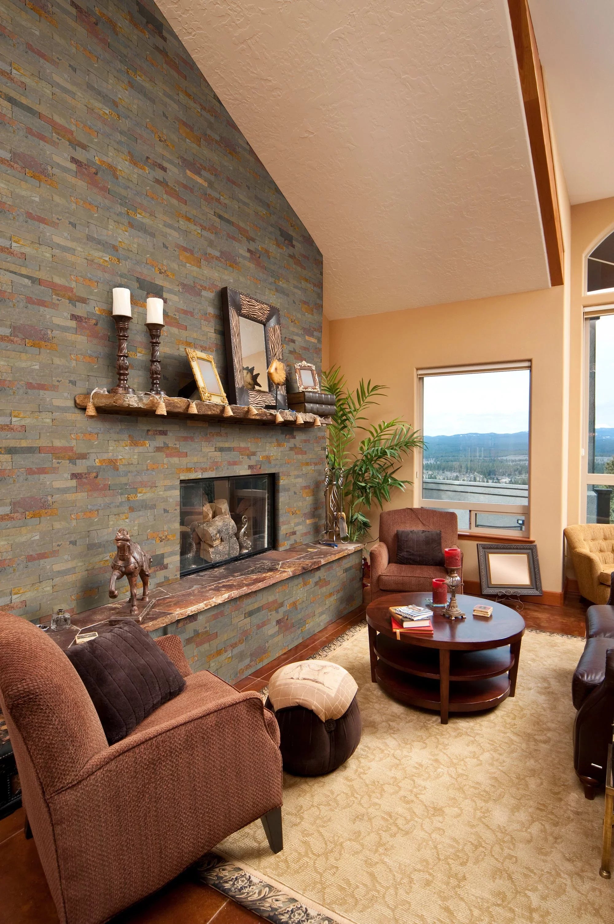 and sq. in. Stick 22 Wall / Slate in. Tile x Gold (13.80 Rush ft. Natural Peel Veneer MSI case) 6