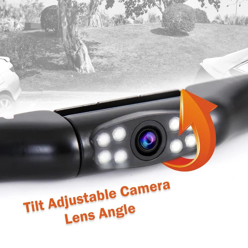 PYLE PLCM2710.5 Rear View - Mountable, Night Cam, or Reverse Parking Waterproof Backup Camera, Vision, Rear Front
