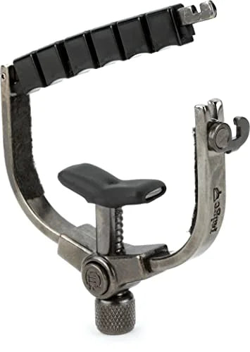 Nickel) Wide Wider Made and Made Neck Electric Clik Guitars, Acoustic in USA PC-6-W-ETI the for 6-string Guitar Capo Made Paige for Guitars (Black Guitars