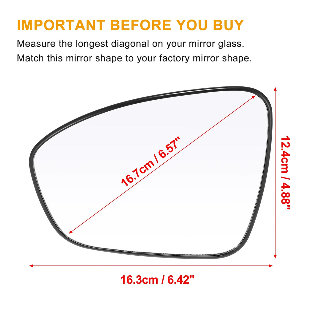for Driver Mirror Backing 2021 Nissan Glass Sentra 2020 Side with Vehicle Plate Car Rearview Heated Left Replacement