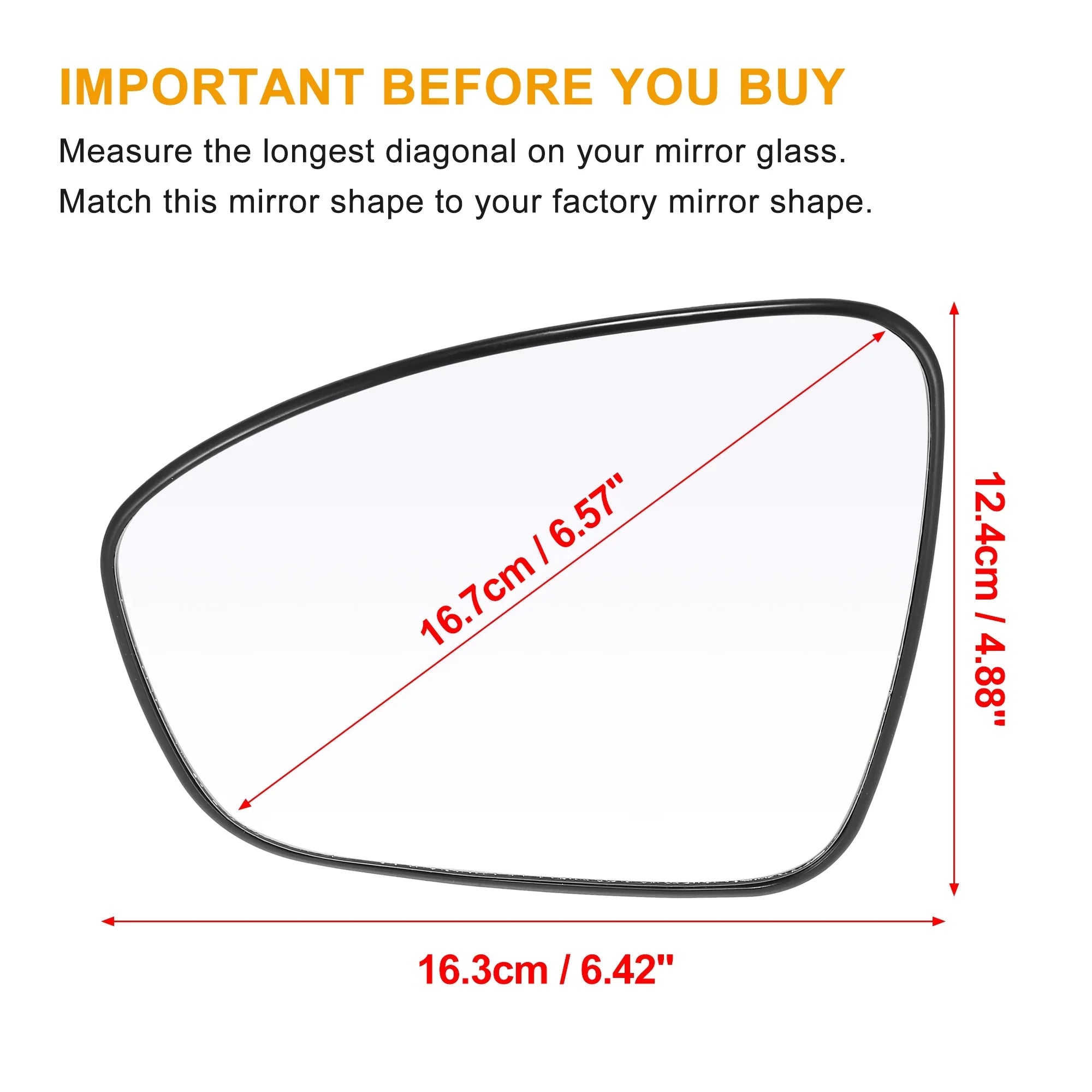 for Driver Mirror Backing 2021 Nissan Glass Sentra 2020 Side with Vehicle Plate Car Rearview Heated Left Replacement