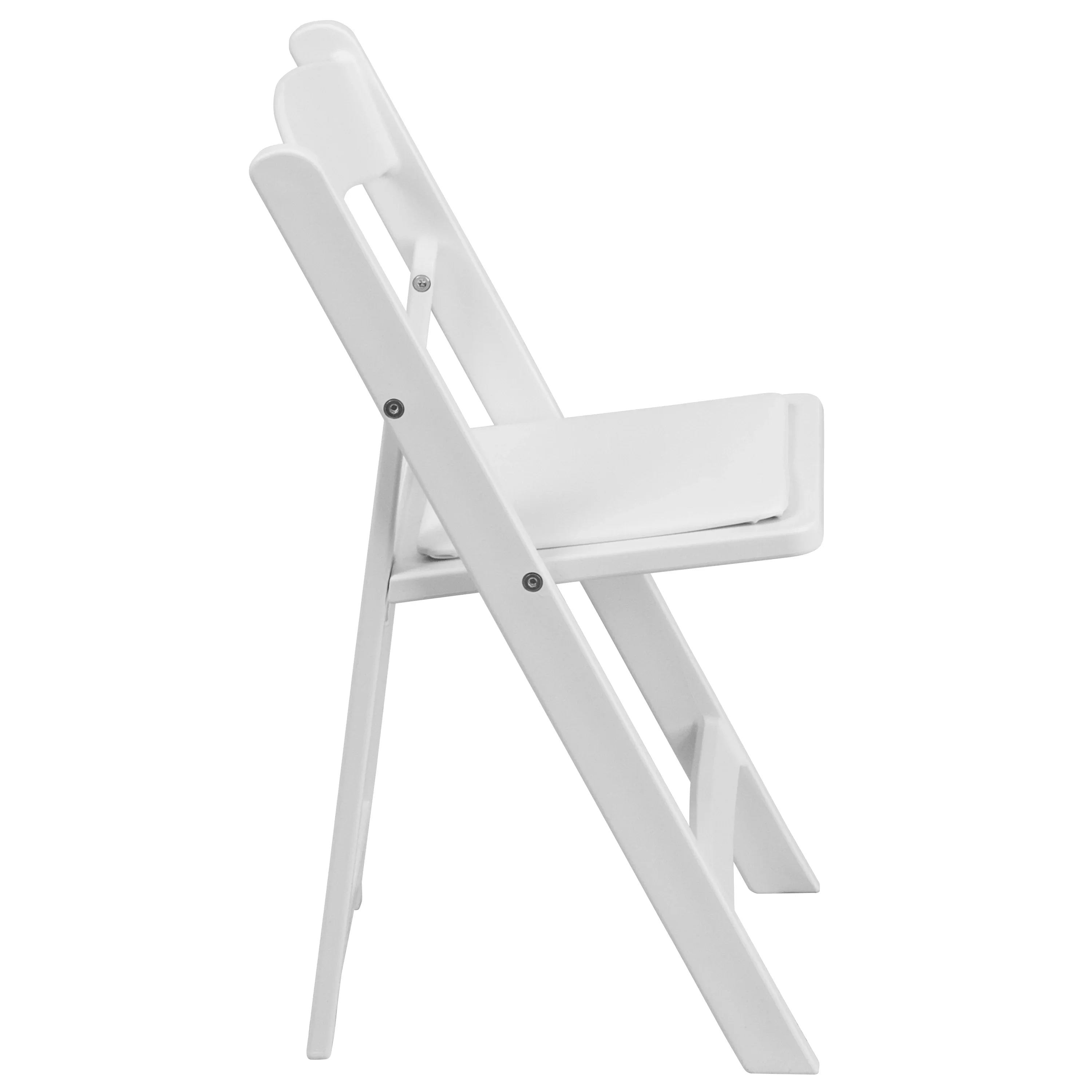 Seat Padded Furniture Resin White Flash Pack with HERCULES White 11 Vinyl Chair Kids Folding