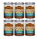 Eat ✅ ✅ Chicken For Cans (6 oz Survival All and to Food Keystone Camping Natural Can Hiking Ready Emergency Backpacking Pack) 14.5