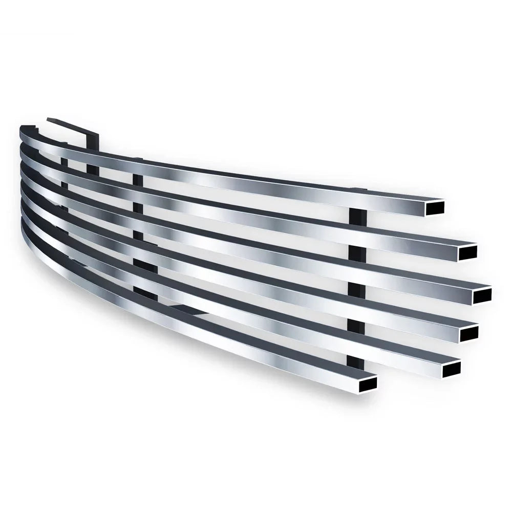 Lower Insert Silver Bumper Stainless 1998-2000 APS N19-C84058F Premium Compatible with Billet Horizontal Ranger Steel Grille