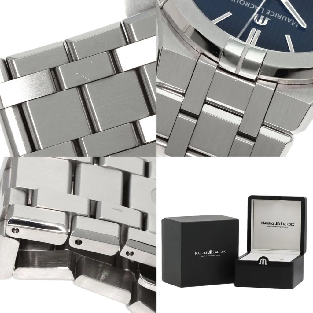 Lacroix LACROIX Maurice AI6008 Watch SS MAURICE Icon Stainless Men's (Good) Pre-Owned Steel