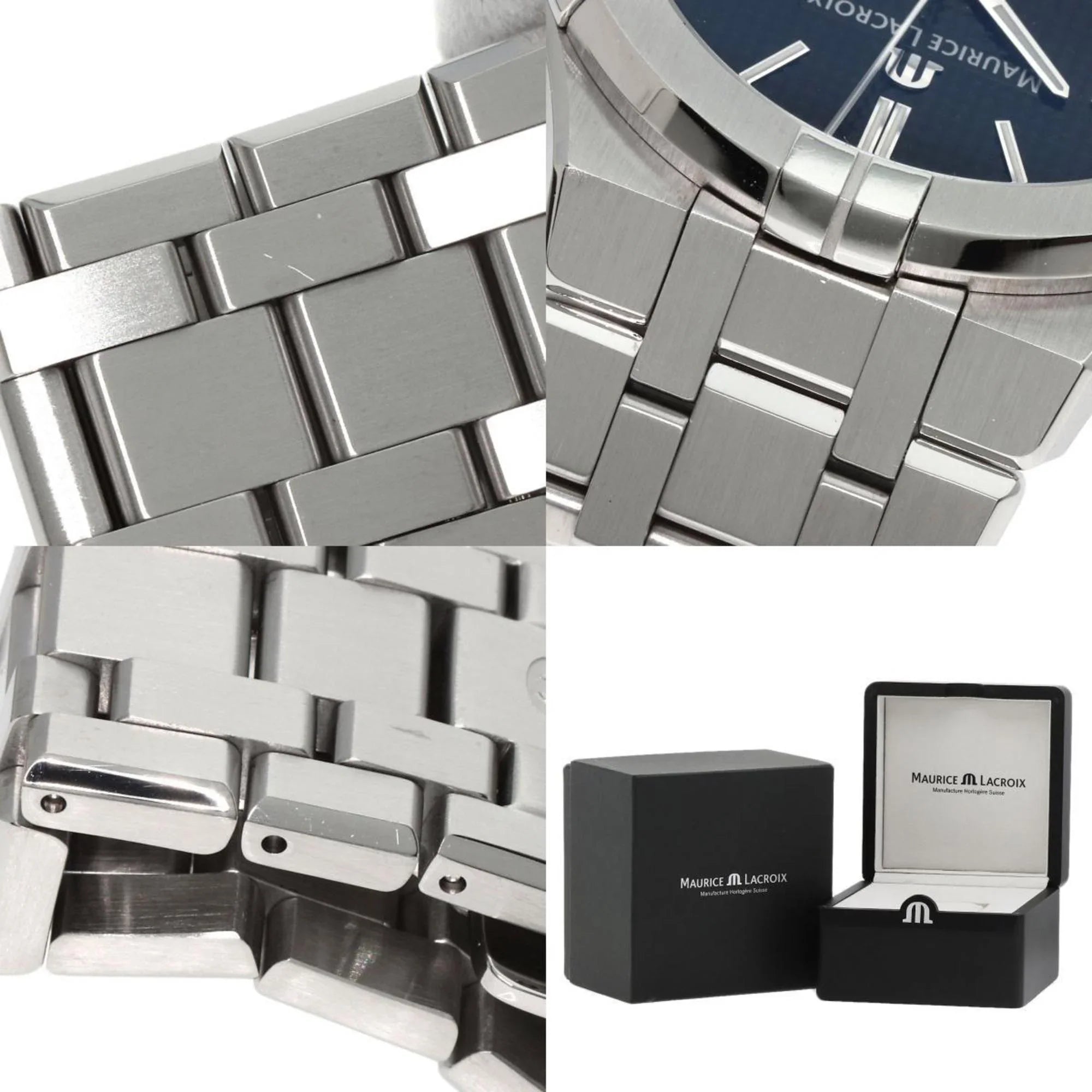 Lacroix LACROIX Maurice AI6008 Watch SS MAURICE Icon Stainless Men's (Good) Pre-Owned Steel