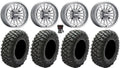 Wheels Honda Gm MetalFX XR 33" / Can-Am Contrast Pioneer Talon Delta Crawler Maverick 15" X3 1000 Tires / Cut