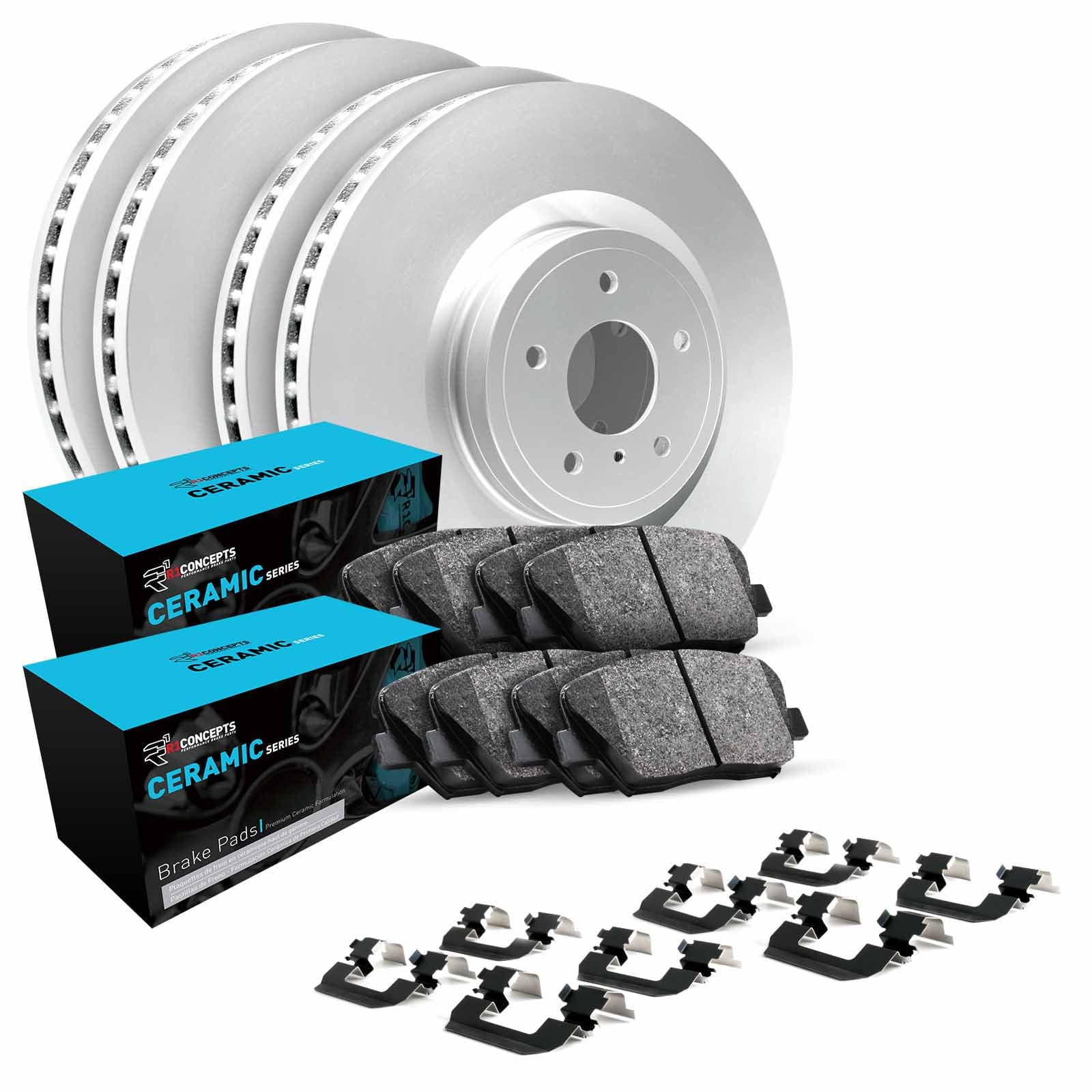 R1 Brake Carbon Concepts 59053 Rotor 2000 CIVIC Pads Coated Concepts CIVIC SI/SIR, 1999 R1 HONDA With Fits SI select: Wdwh2 HONDA Ceramic