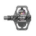 Platform, Clipless - 9/16", Pedals Sided Small, Aluminum, Gray, 10 with Dual Speciale B1 Time