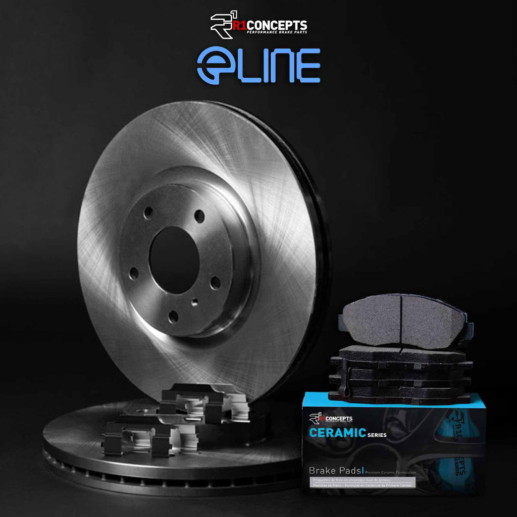 Brake With 2015-2017 R1 Rotor Ceramic Series CHEROKEE, Concepts Concepts 42049 Line JEEP Wfwh1 select: R1 E 200 2014-2022 CHRYSLER Fits