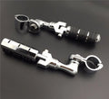 Vulcan 1.5" Footrest 1200/Triumph Foot Regular 3 Pegs Sportster /Kawasaki For VN2000 VN1500 Chrome Clamps Harley Short with 1-1/2" VN900 VN400 HTT-MOTOR Rocket Angled 883 XL