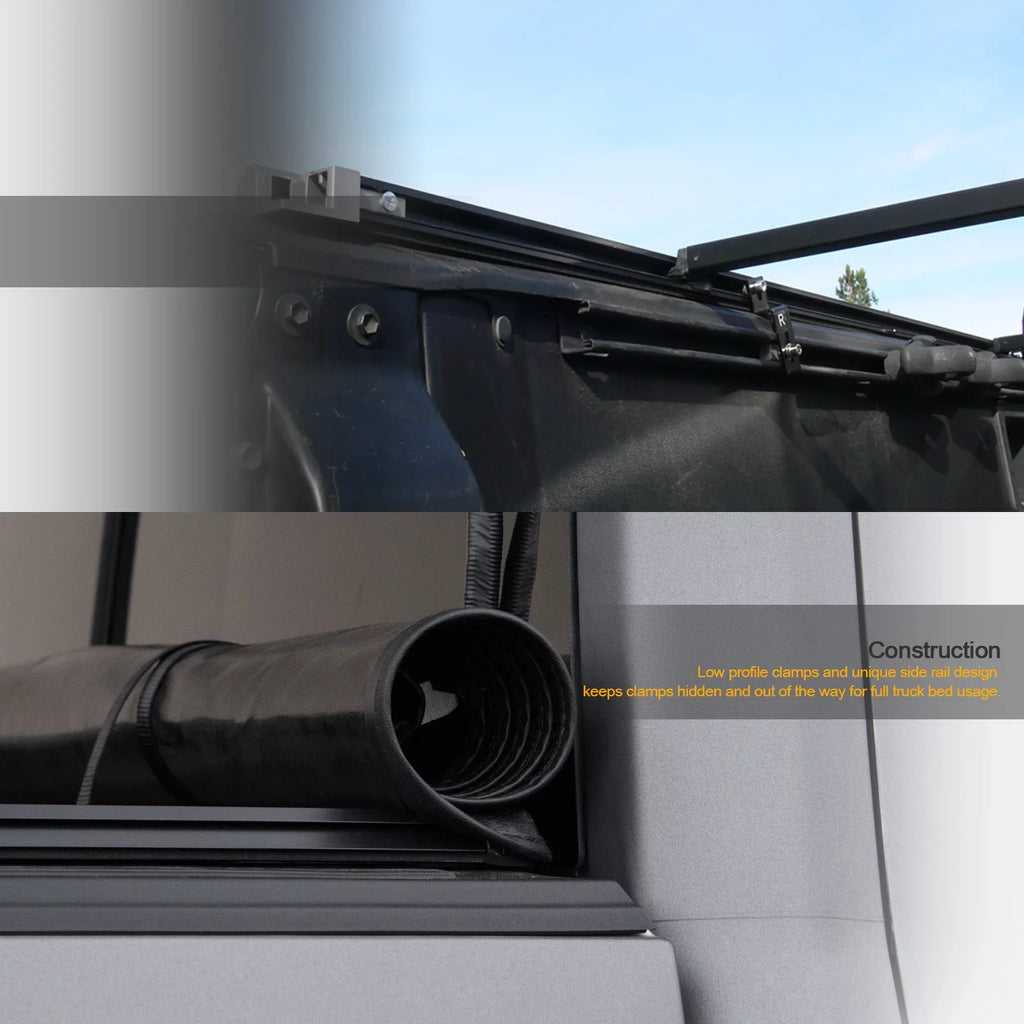 '- Short Tonneau ( Ram Cover And ) Feet 2019-2022 5.7 Black Up For 733469493334 Stehlen Body Bed design Lock 1500 New Roll 68.4"