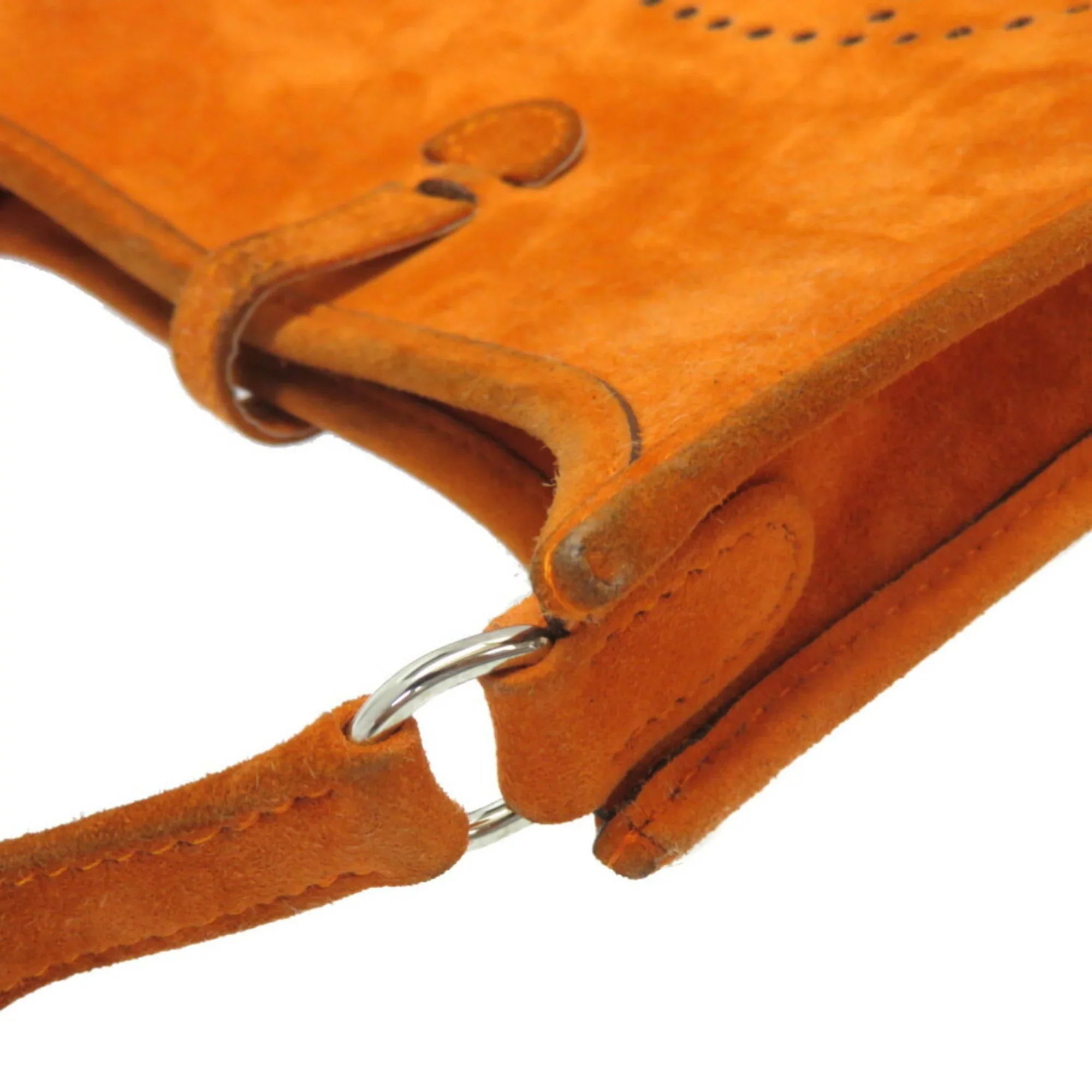 □ TPM 0069HERMES Shoulder Bag H Dobris Evelyn Pre-Owned Hermes (Fair) Engraved Orange