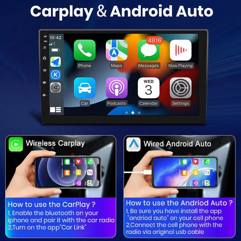 2+32GB 1280*720 Car 6 Player For IPS Radio Android Stereo 2004-2015 12.0 WiFi Navi 9" CarPlay Mazda GPS