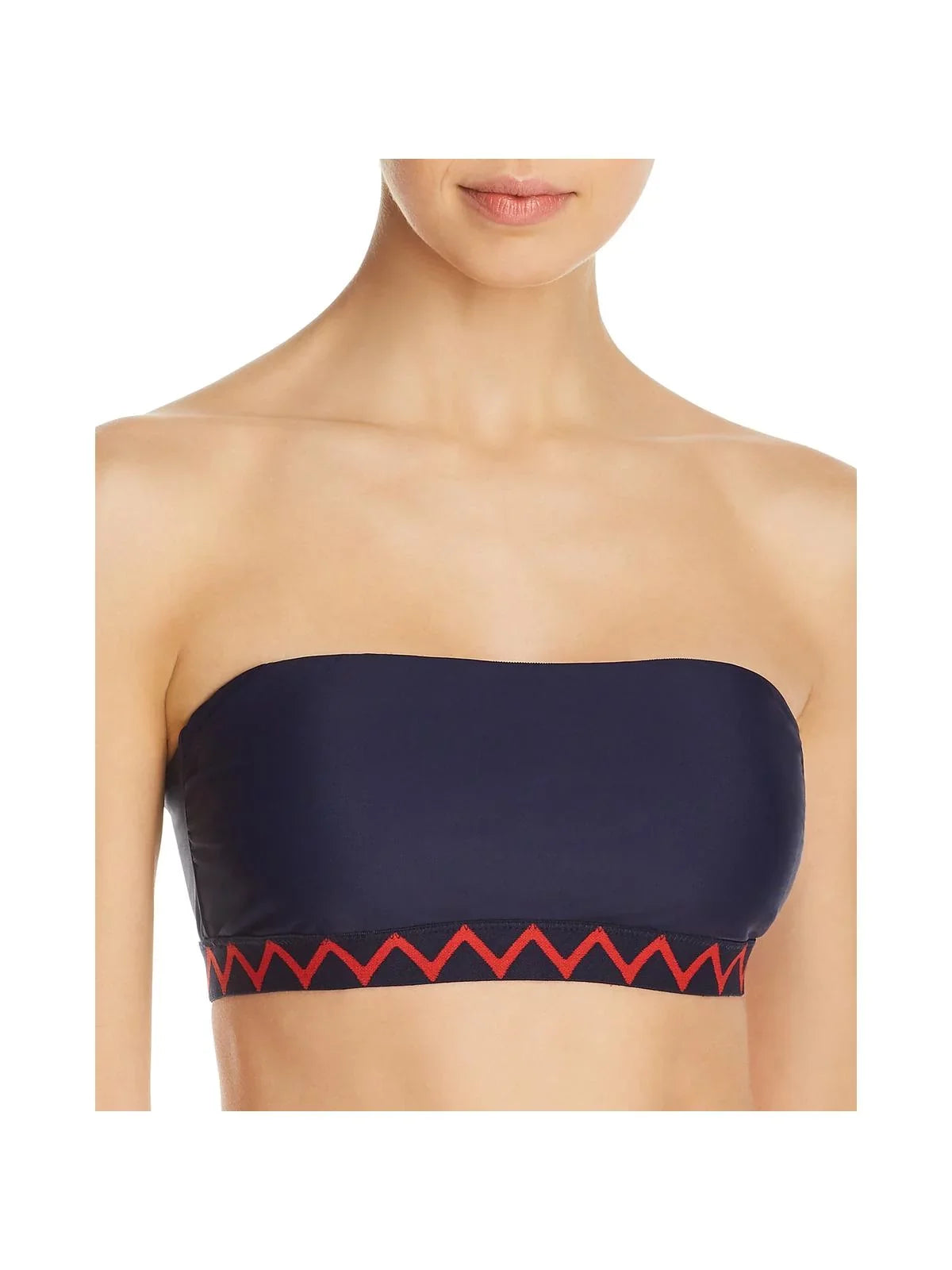Chevron Shoshanna Separates Bandeau Top Womens Swim