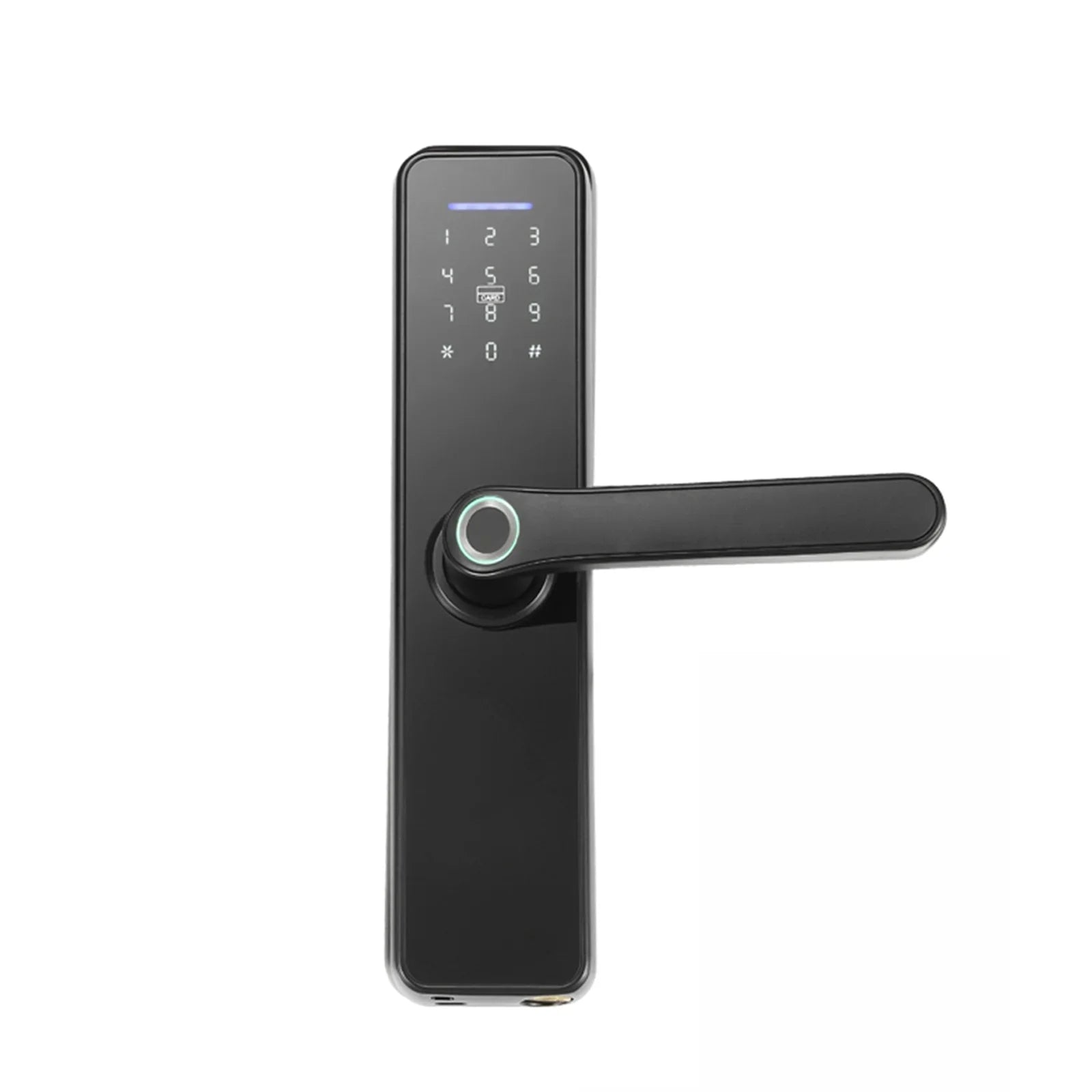 for Touchscreen Keypad Office WAFU & Secure Door Fingerprint Mechanical Smart Lock Key
