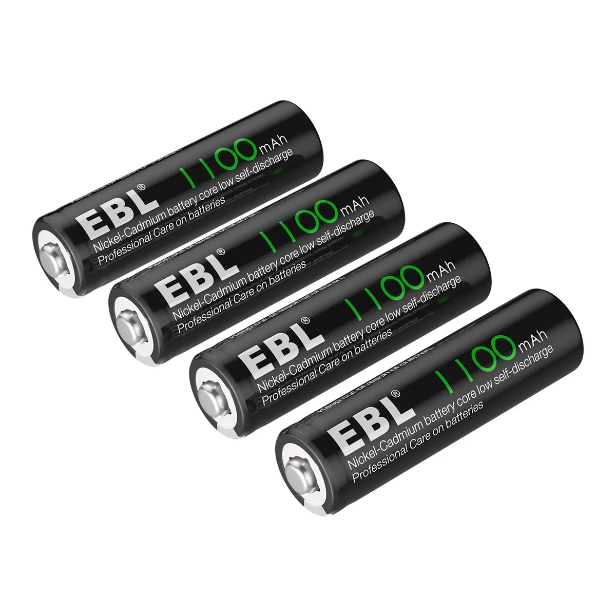 Double Batteries 1.2 Rechargeable EBL Batteries AA (20 Pack), Long-Lasting a Volts