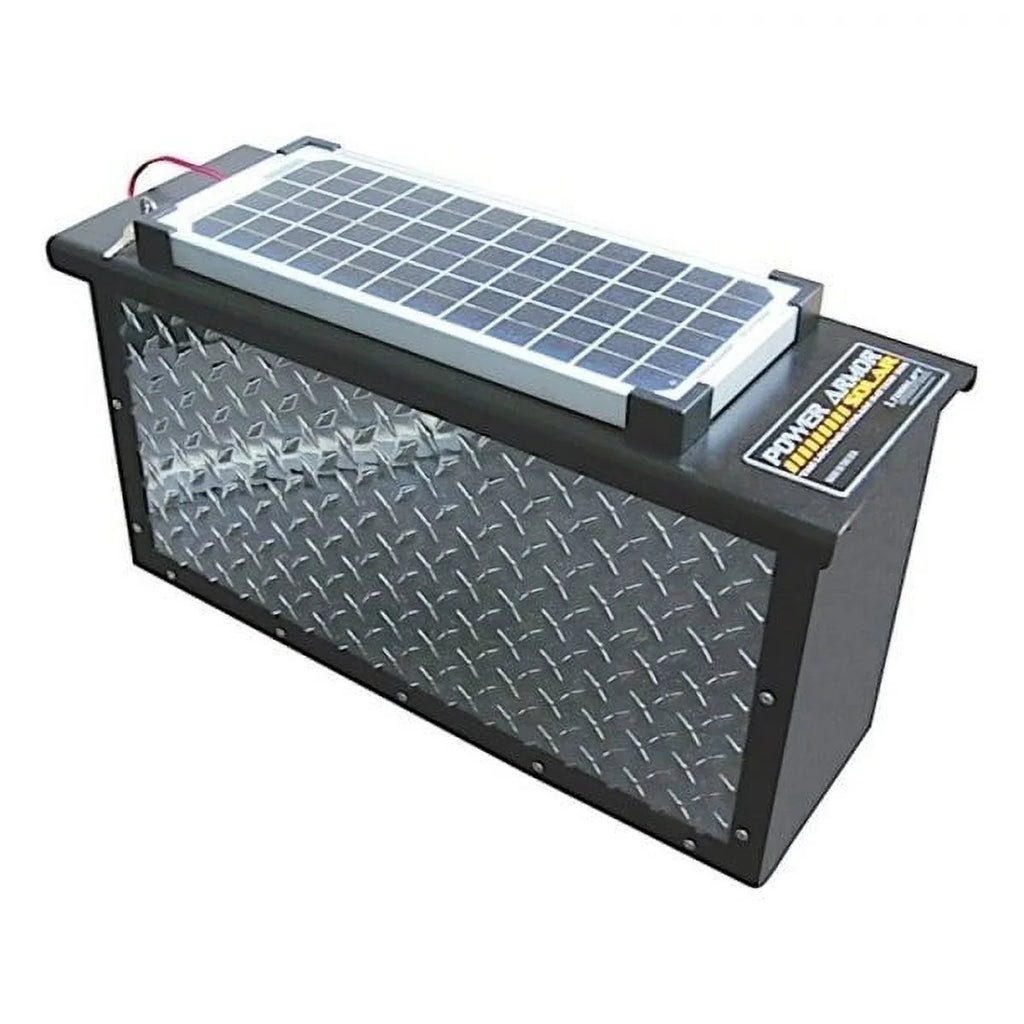 Box DH Aluminum Power Panel A7712RS with Solar Armor Battery Lockable Torklift