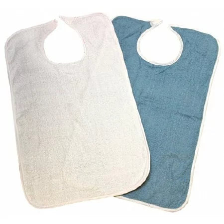 Cloth, 12 and Classic Reusable Beck's Terry Bib Pack Closure of Loop BTB1834 Hook -