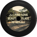 Lost Beautiful Dirt 2019 33 JL Road to RV Cover Tire Jeep Travel for Off Camera Let's Some Spare Wrangler Get 2018 Backup Inch Place Find