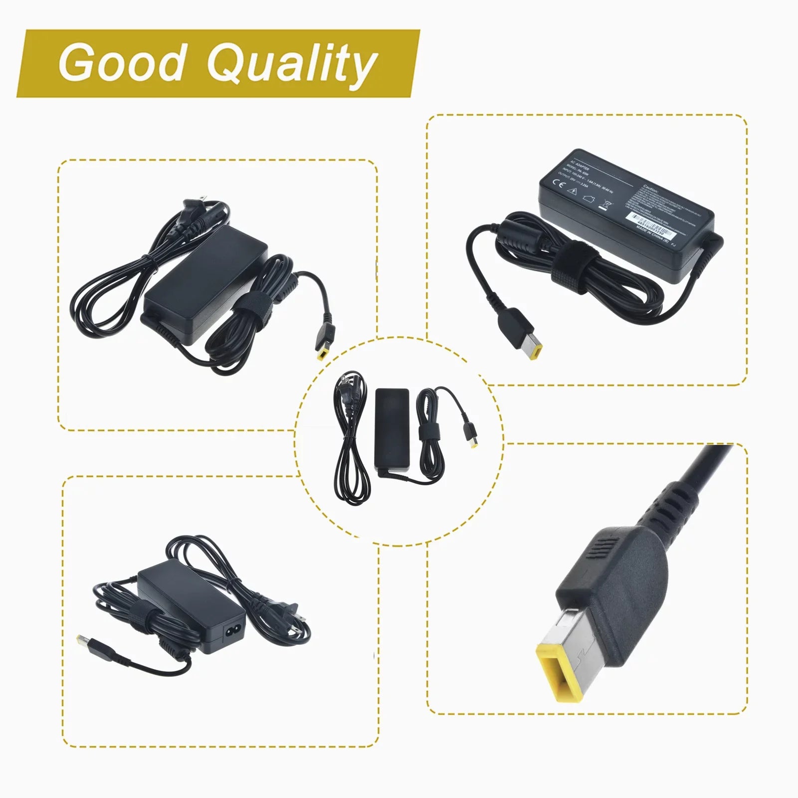 for Cord Essential / Mains Charger Adapter Supply Power PSU G50-80E301Y7US Laptop Compatible PS BOO DC Replacement KONKIN AC Cable