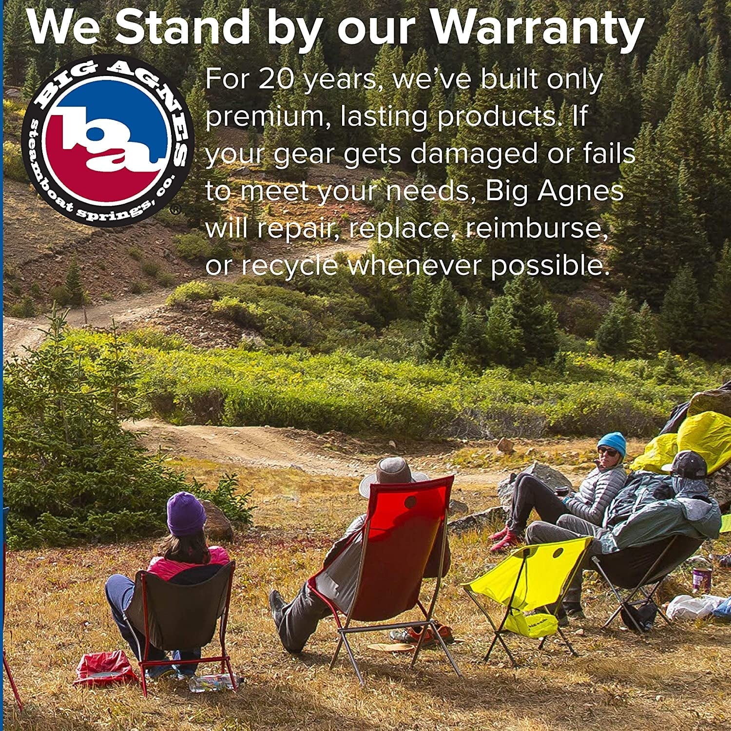 Camping High - Chair Chair Camp Frame Wide Six Aluminum Aircraft With