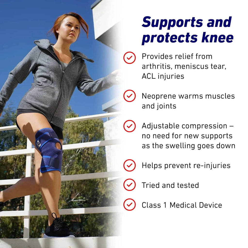 runners Knee – Pain Knee Patella Adjustable Support, Knee and Relief, men for Arthritis, Support Knee support women Open Neo-G knee, tear, patella Joint Meniscus - – Compression for Pain injuries
