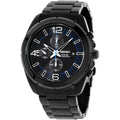 Chronograph Black - Black - SSC203 Stainless Men's Bracelet Seiko Dial - Solar Watch