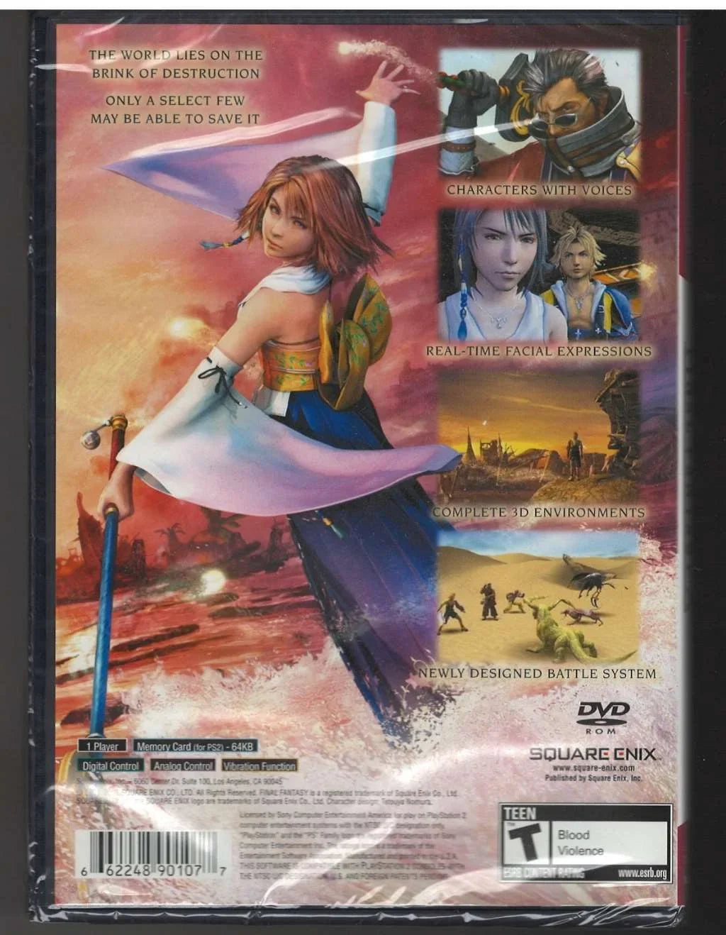 Hits) PS2 Factory (Brand Fantasy X Final (Greatest Version) New Playst Sealed US