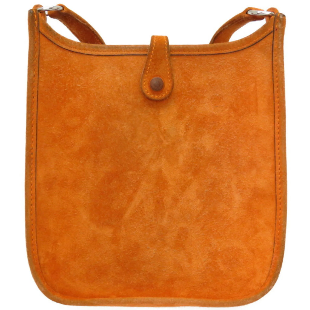 □ TPM 0069HERMES Shoulder Bag H Dobris Evelyn Pre-Owned Hermes (Fair) Engraved Orange