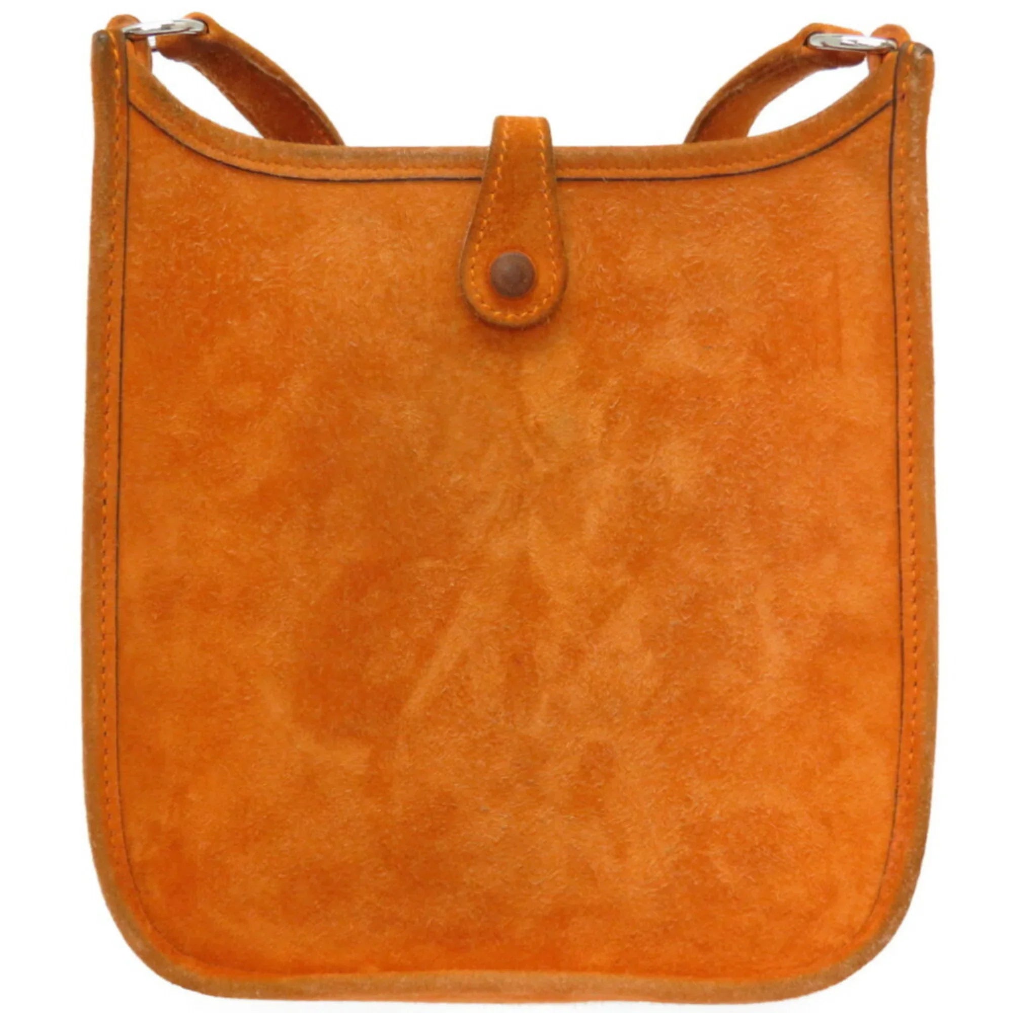 □ TPM 0069HERMES Shoulder Bag H Dobris Evelyn Pre-Owned Hermes (Fair) Engraved Orange