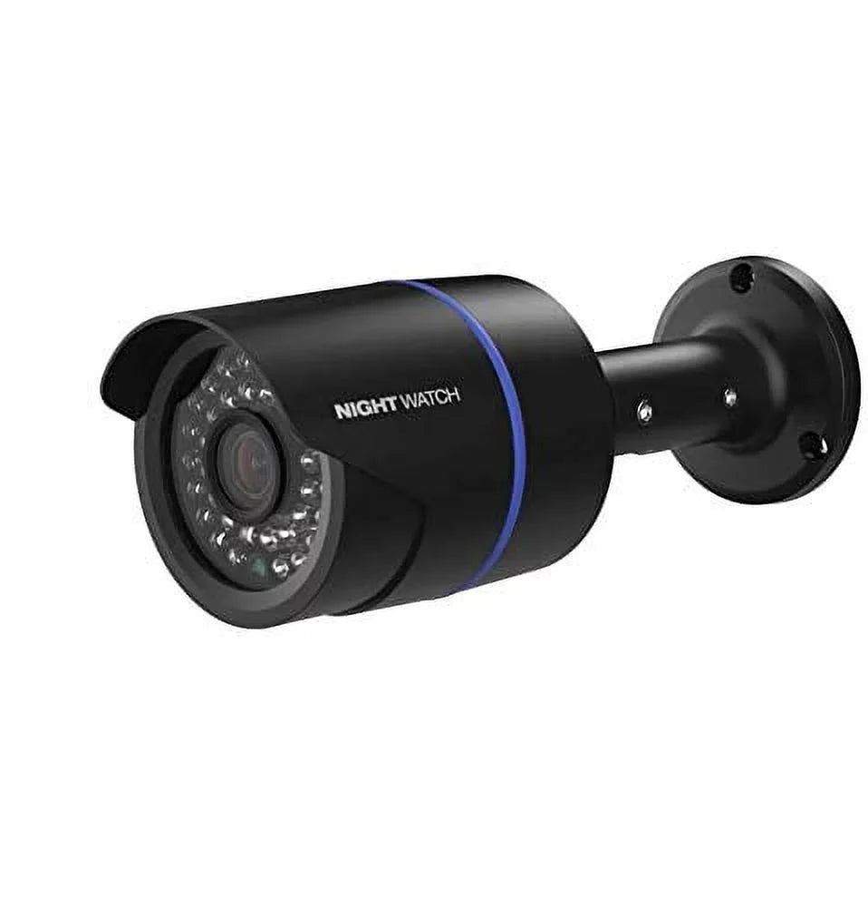 Pack Night Bullet (Black Wired Camera Camera 1 Night DVRs Watch Security with Analog Certified) HD Only Compatible 720p Owl