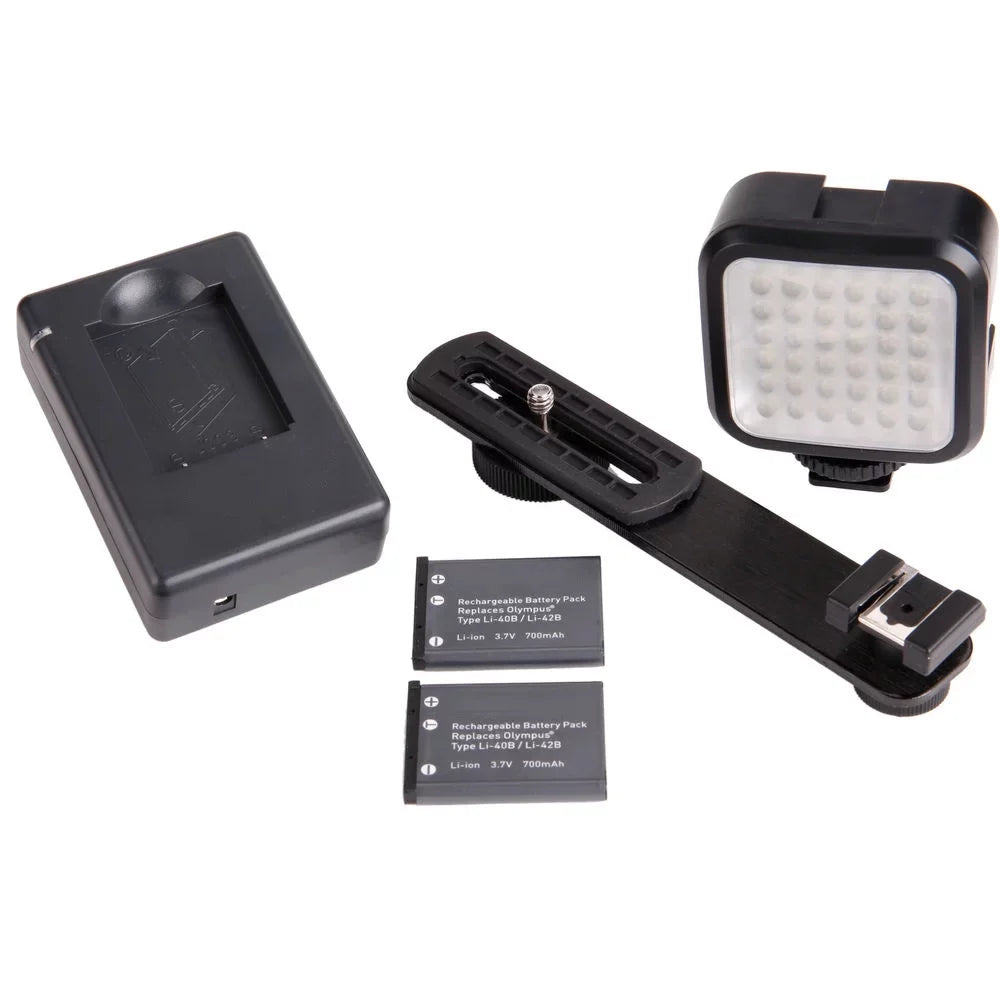 32GB 20.1MP PowerShot EXT Digital G9 Canon Camera BAT LED X Kit + Mark II - +