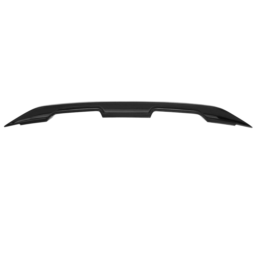 Compatible 15-23 Wing 2016 GT500 Gloss design 2018 2017 Motorsports Mustang with - Coupe 2020 2019 Rear Ikon Spoiler Black ABS Trunk 2015