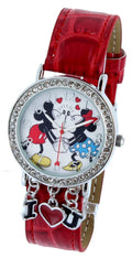 & Minnie Kissing I Red You Mickey Watch Hand & holding Band With Love