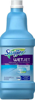 (Pack oz Swiffer Open 42.20 Cleaner, of Floor 3) Wet Jet Window Fresh