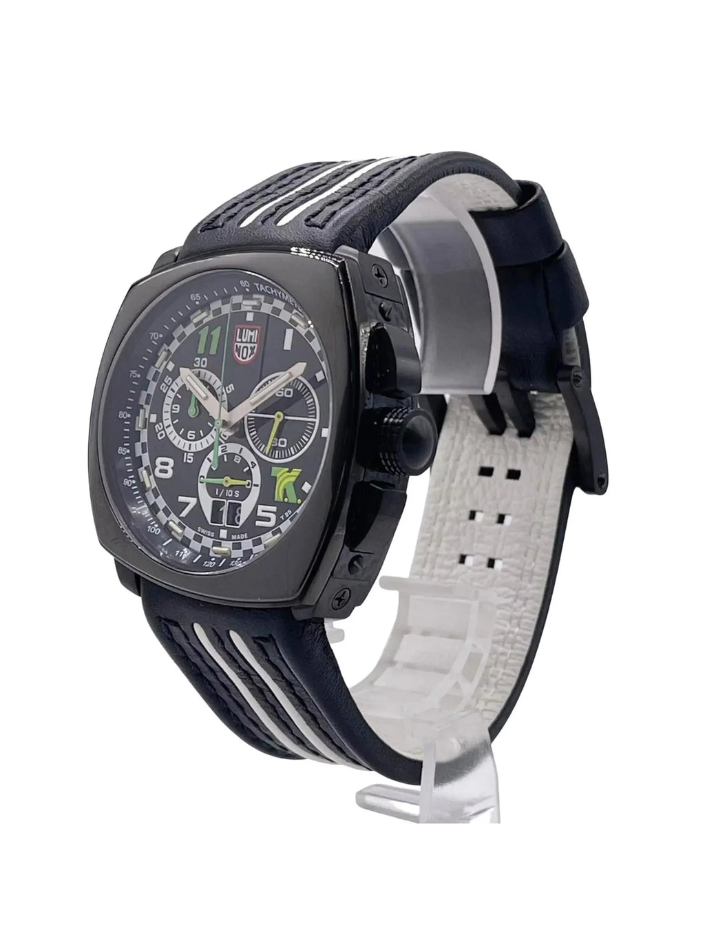 Tony Mens Quartz Watch XL.1142 Steel Black Kanaan Dial Limited Edition
