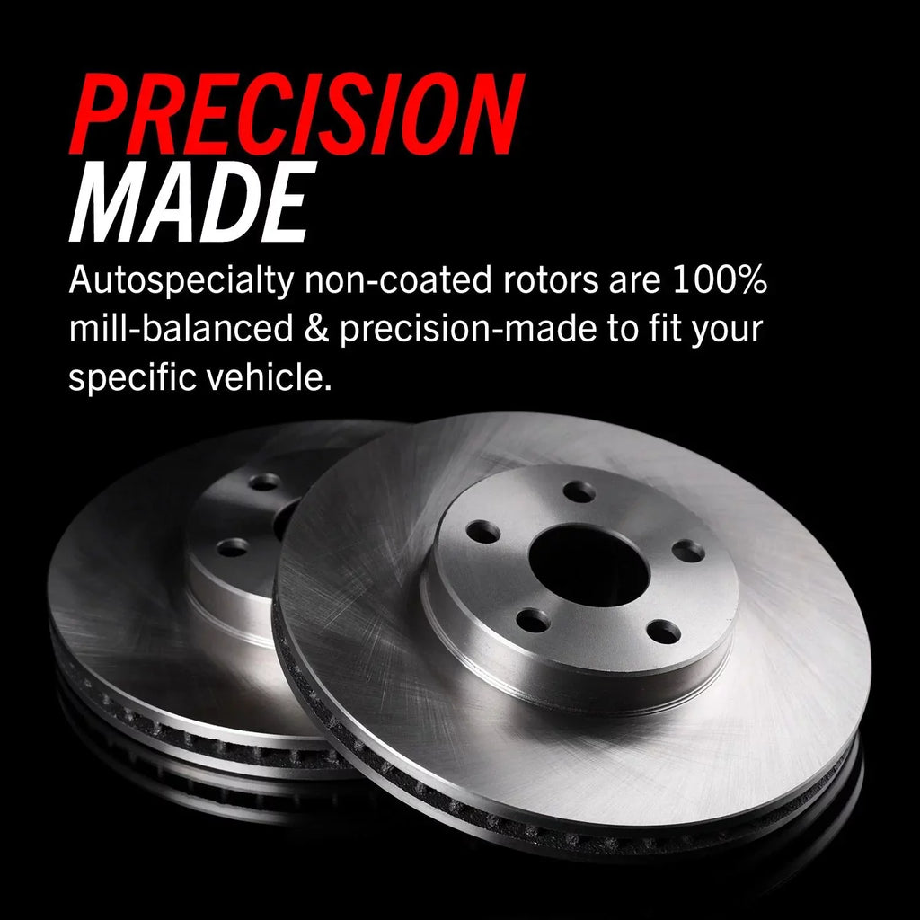 Kit 2018 Fits Rear Mazda Pad Replacement KOE7742 CX-9 Stop Power Brake and Stock Rotor