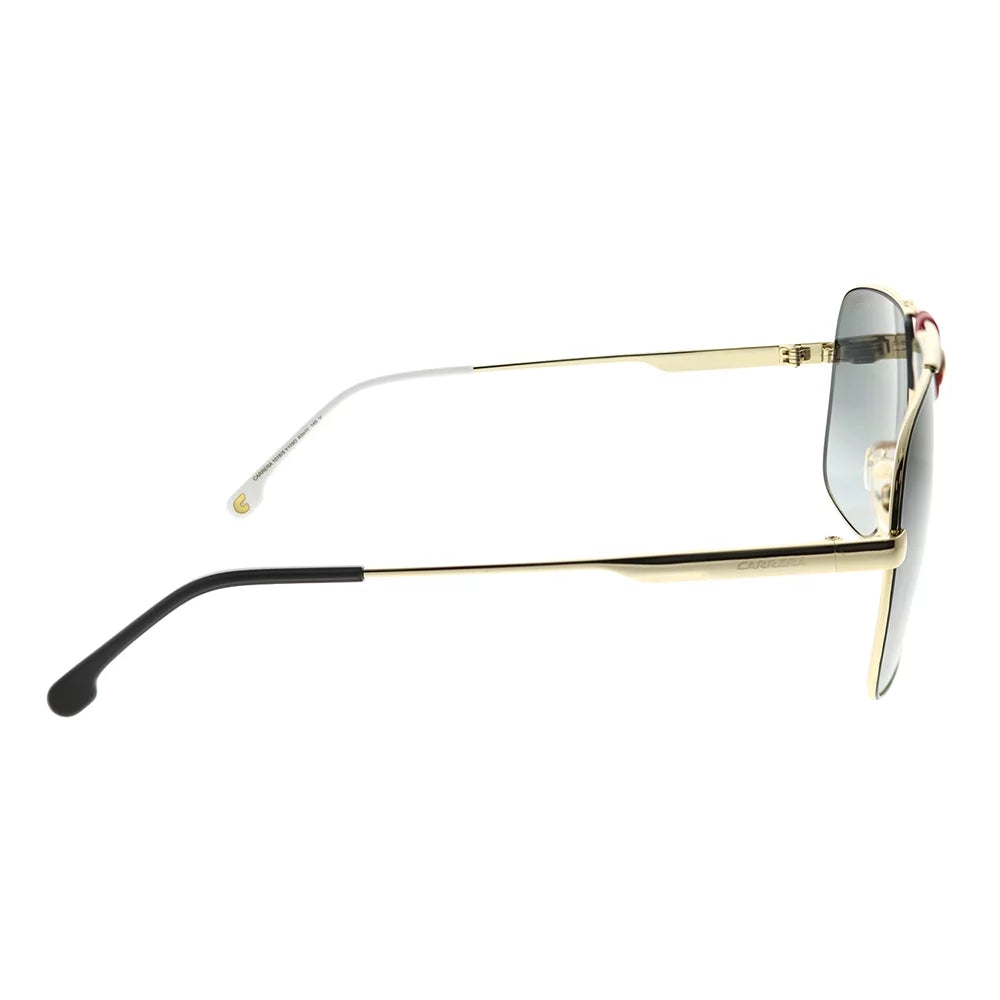 63mm Unisex Carrera Gold Adult Navigator 1018/S Metal Sunglasses Aviator Carrera